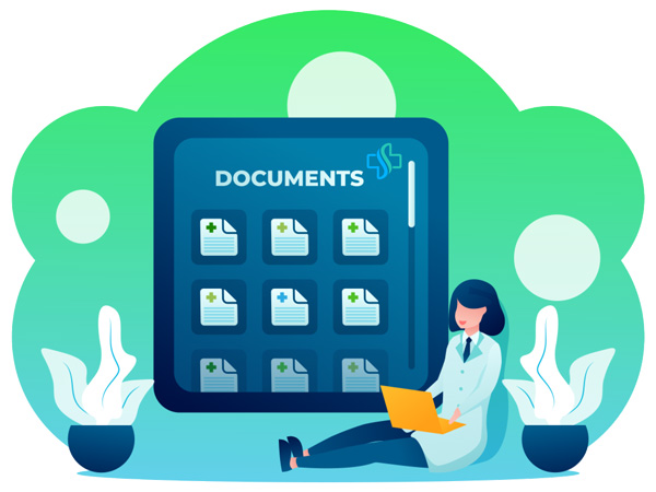 Salamatnegar-Clinic-Software-Documents-2 مهمترین ویژگی های نرم افزار درمانگاه