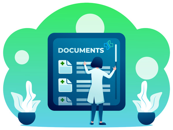 ویژگی های بخش پذیرش نرم افزار سلامت نگار